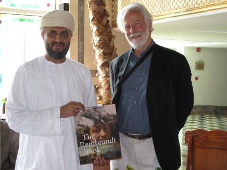 schwartz1 Gary Schwartz spreading the word about Rembrandt in Oman