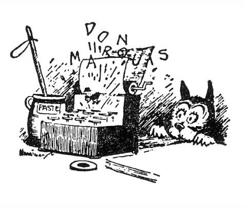 archybig1 Archy and Mehitabel in action