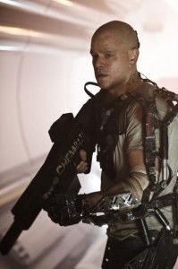 Matt Damon in "Elysium" -- Can he save the world from the 1%?