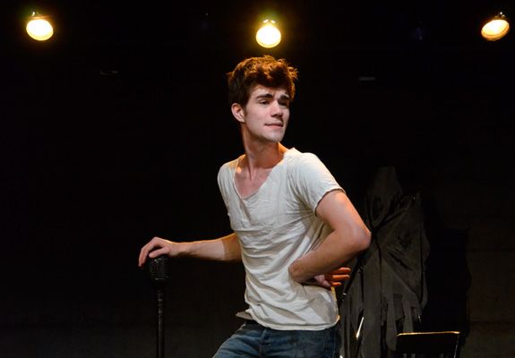 James Fluhr in the New York performance of "Our Lady."