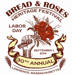 Bread and Roses Heritage Festival logo