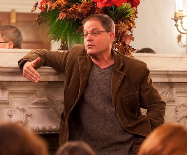 Dramatist Motti Lerner at the Q&A for the Israeli Stage reading of “At Night’s End.” Photo: Q Lam.