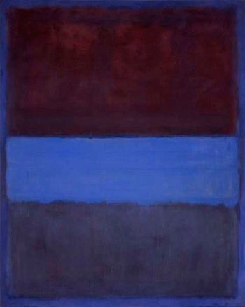 Mark Rothko, No 61 (Rust and Blue), 1953. Courtesy of the Los Angeles Museum of Contemporary Art.