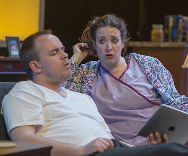 Peter Stray and Leda Uberbacher in New Rep
