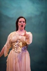 Mireille Asselin as Minerva.