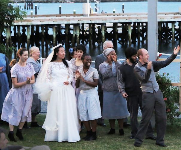 A scene from "Blood Wedding" --