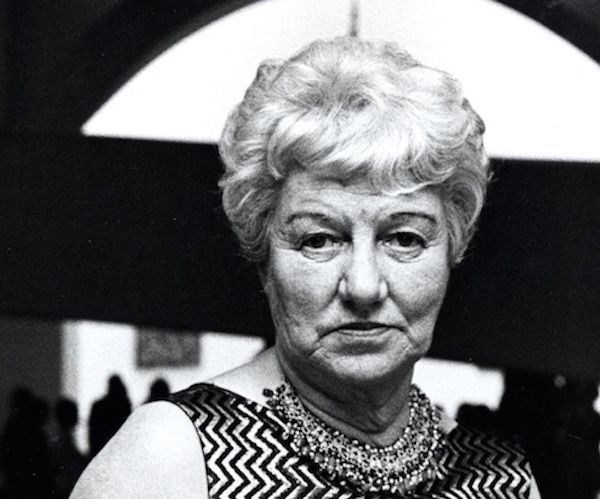 Peggy Guggenheim in 1967. Photo: Ron Galella.