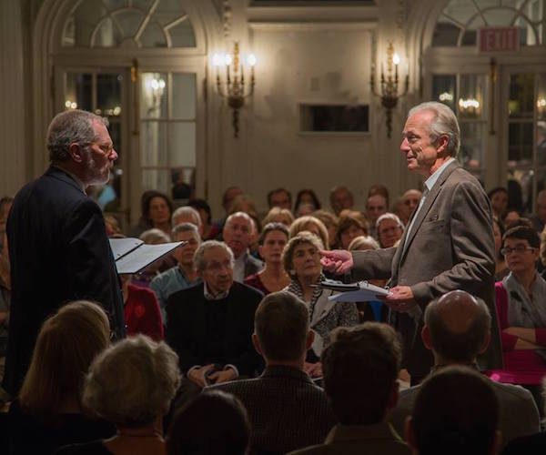 Patrick Shea and Will Lyman in Israeli Stage