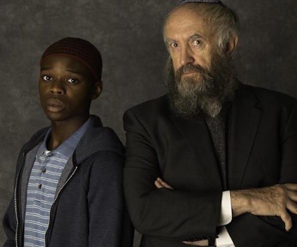 The leads in "Dough," screening at the Boston Jewish Film Festival this weekend.