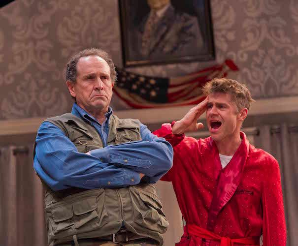 A scene featuring Jeremiah Kissel and Scott Barrow in the BCAP/BPT production of "Exposed." Photo: Kalman Zabarasky.