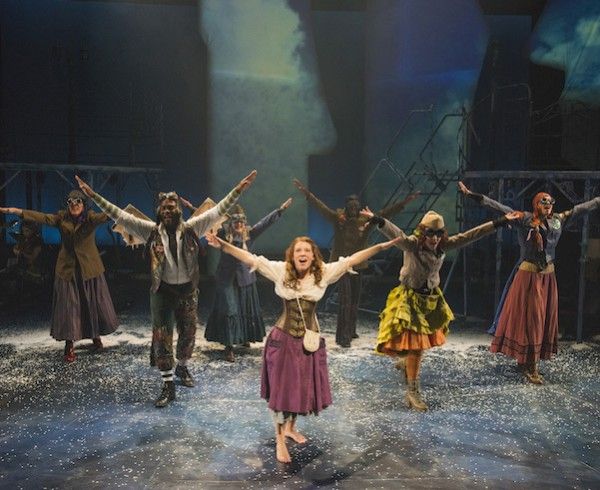 Cast of "The Snow Queen" at the New Repertory Theatre.