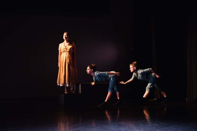 A scene from "JEANNE, the story of a woman. " Photo: Daniel J. van Ackere.