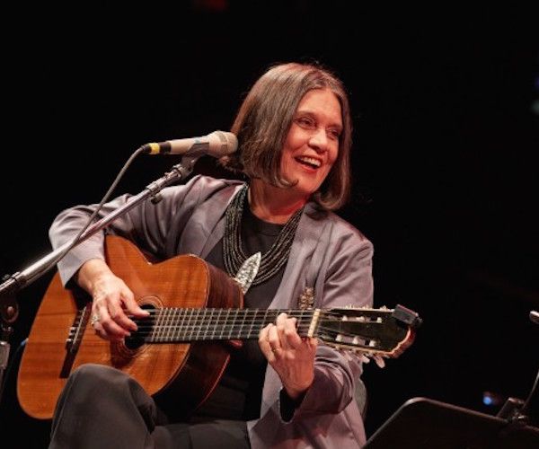 Joyce Moreno in concert at the Berklee Performance Center. Photo: Dave Green.