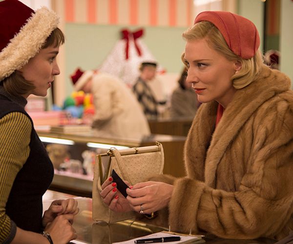 Rooney Mara and Cate Blanchett in "Carol."