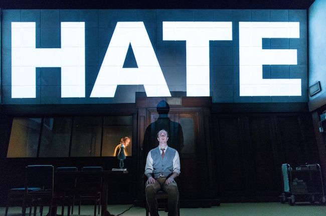 Matthew Spencer in "1984." Photo: Manuel Harlan