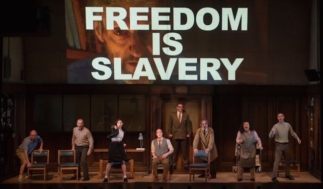 The cast of "1984." Photo: Ben Gibbs.