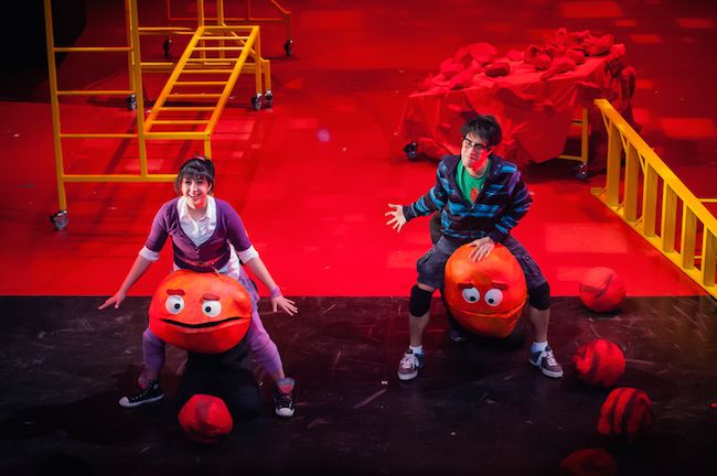 Sasha Diamond and Alton Alburo in "The Wong Kids." Photo: Dan Norman.