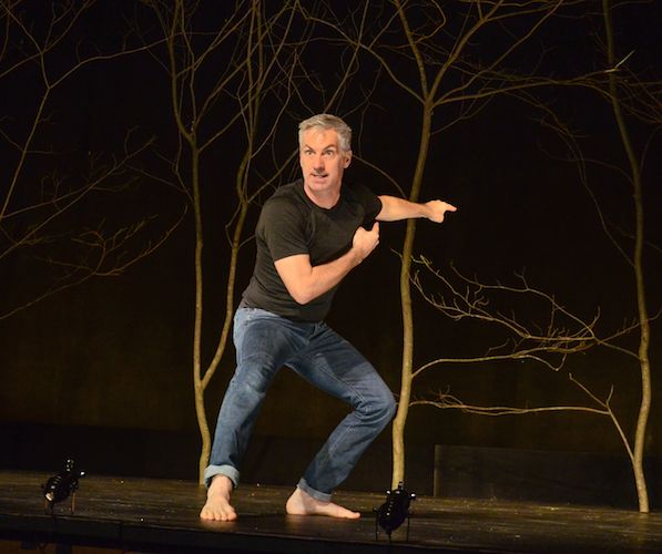 Stephan Wolfert in "Cry Havoc" at the Peterborough Players. Photo: William Howell.