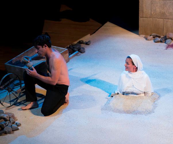 A scene from the London production of "Sinners."