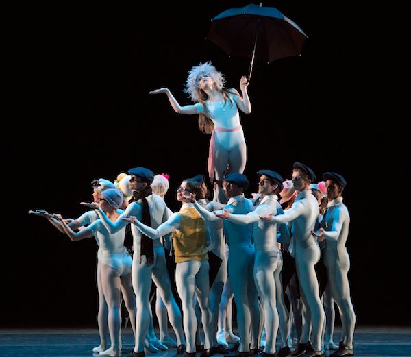 A scene in the Boston Ballet