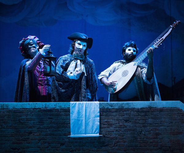 David Evans, Jesse Blumberg, and Ryaan Ahmed in the BEMF production of "" Photo: Kathy Wittman