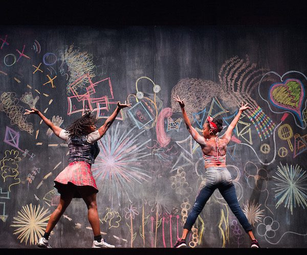Camille A. Brown presents BLACK GIRL: Linguistic Play. Photo: Christopher Duggan.