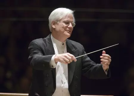 David Hoose conducts the Boston University Symphony Orchestra