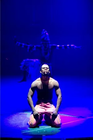 FELA3 Sahr Ngaujah at Fela in FELA! @ Olivier, National Theatre. Photo: Tristram Kenton