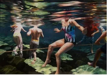 AL_CenoteSeries_SwimmersandRope1