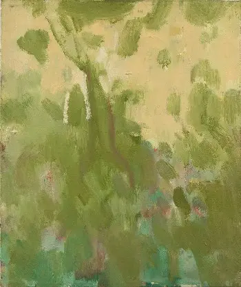 Green and Peach Woods