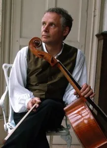 In photo: Pieter Wispelwey Credit: Lewis Arnold