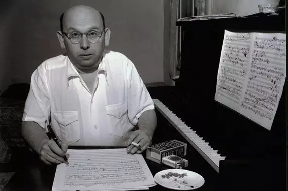 Composer Hanns Eisler --