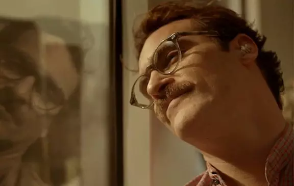 Joaquin Phoenix in "Her."