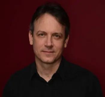Filmmaker Brian Knappenberger posing for a portrait during the 2014 Sundance Film Festival. Photo: AFP