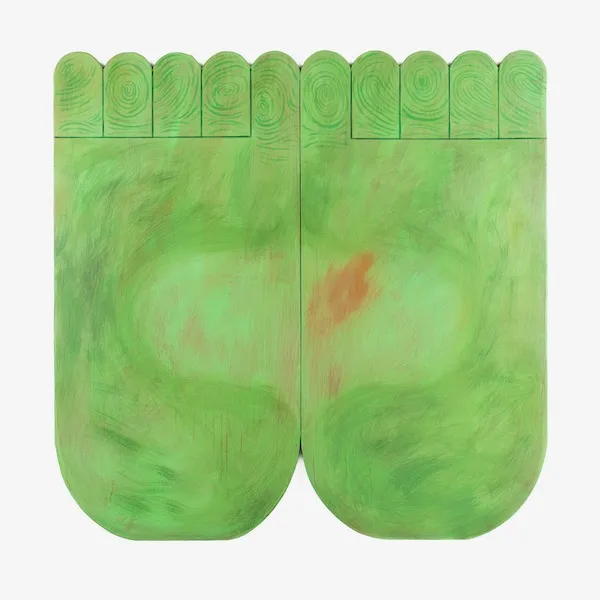 "Untitled (Feet)," Susan Metrican