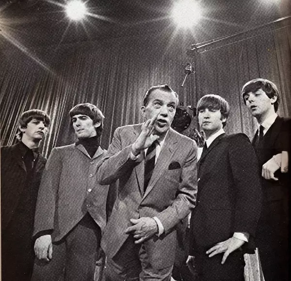 Ed Sullivan and the Beatles -- 50 years ago.