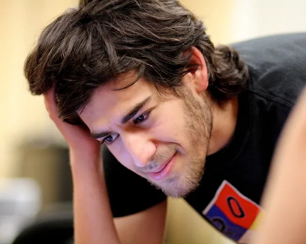 The late Aaron Swartz -- the subject of the documentary