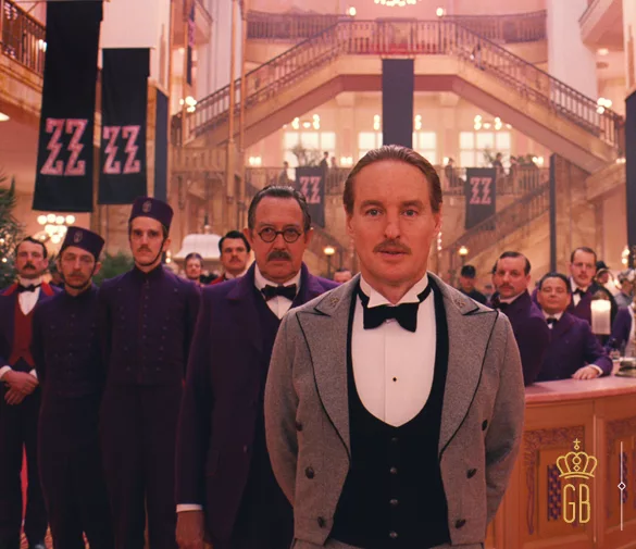 A scene from "The Grand Budapest Hotel."