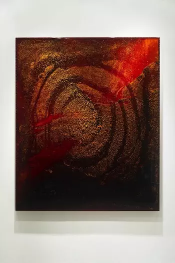 Jordan Eagles, RED GIANT 5, 2011, Mills Gallery, Boston Center for the Arts.  Photography Peter Harris Studio.