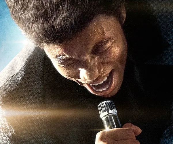 Chadwick Boseman as James Brown in "Get On Up."