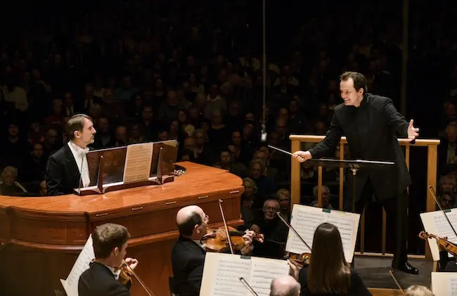 Andris Nelsons and Olivier Latry perform world premiere of Michael Gandolfi