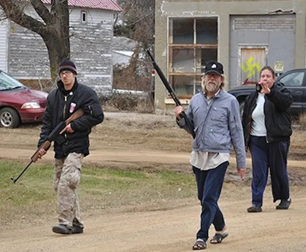 A scene from "Welcome to Leith."