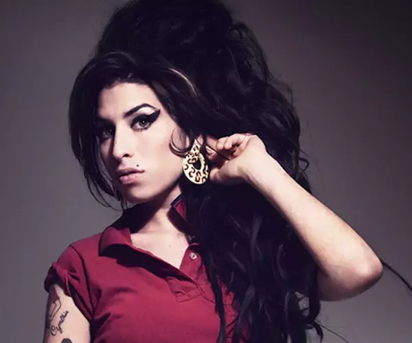 A scene from "Amy," a documentary about the life of Amy Winehouse.