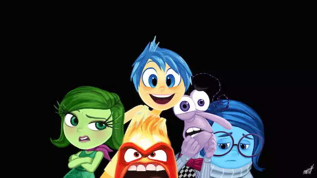 The fragments of psyche in "Inside out." Should