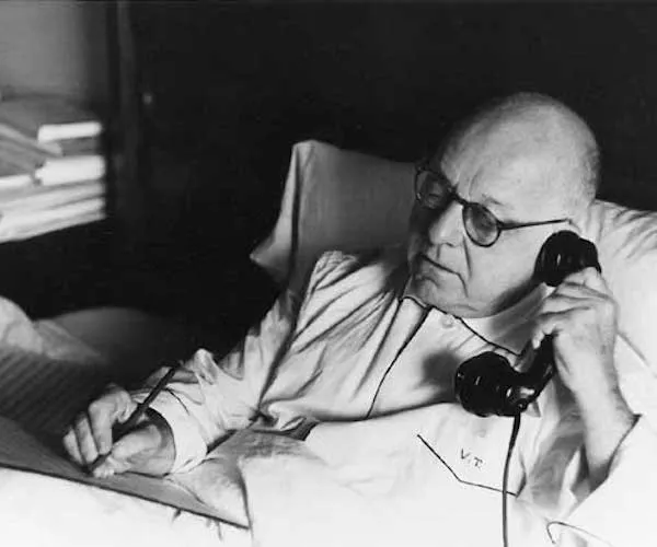Music critic Virgil Thomson -- Photo: Virgil Thomson Foundation.