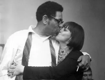 Two bebop masters - Sheila Jordan and Dizzy Gillespie.