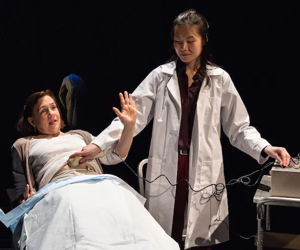 Lee Mikeska Gardner & Karoline Xu in "Precious Little." Photo: A.R. Sinclair Photography.