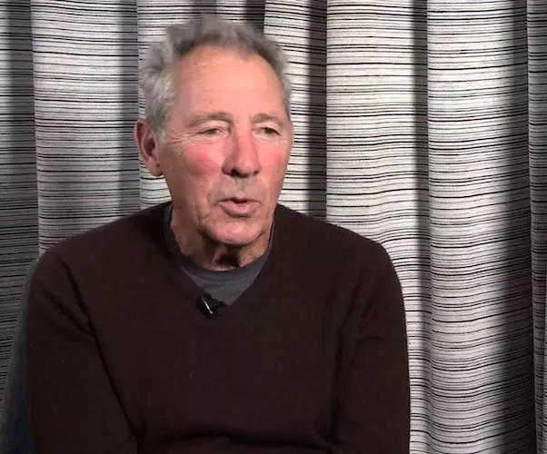Israel Horovitz today, speaking about his film "My Old Lady." Photo: FilmBeat YouTube Interview