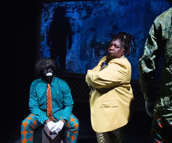 (l-r): Wesley T. Jones, Vienna Carroll, Michael Bryan Photo: David Marshall