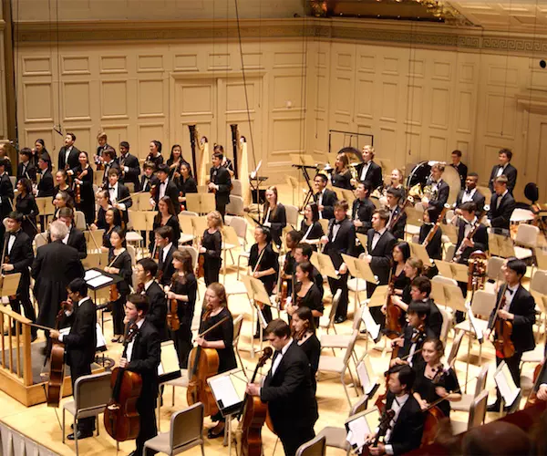 A glimpse of the Boston Youth Philharmonic. Photo:
